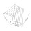 1Pièces Range Cuisine Design Ouvert Argent 2
