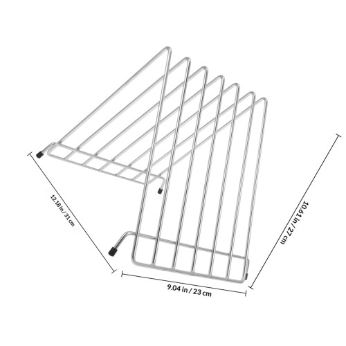 1Pièces Range Cuisine Design Ouvert Argent 1
