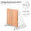 1Pièces Range Cuisine Design Ouvert Argent 4