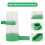 1Ensemble Abreuvoir Vert Pour Oiseaux Polyvalent En Durable 10