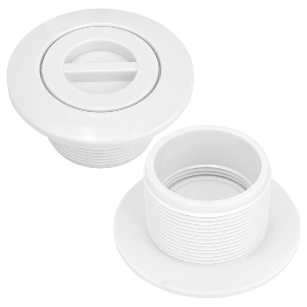 White Plastic Pool Main Drain Cover, Corrosionresistant Floor Drain For Easy Installation And Reliable Flow 9330225118688