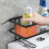 1Ensemble Porte-Objets Salle De Bain Noir Facile À Installer 8
