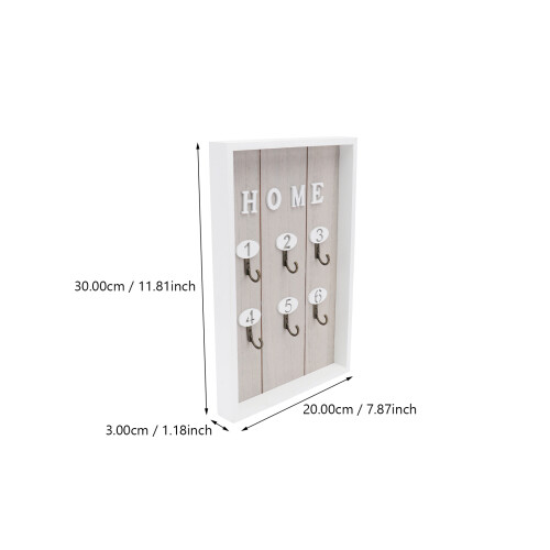 1Pièces À Clés Multifonctionnelle Mdf Décor Maison 1