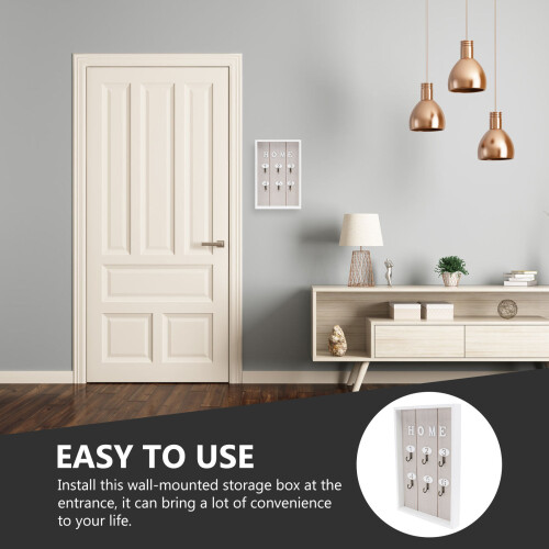 1Pièces À Clés Multifonctionnelle Mdf Décor Maison 2