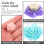 6Pièces Porte- Plastique DIY Accessoires Colorés 6