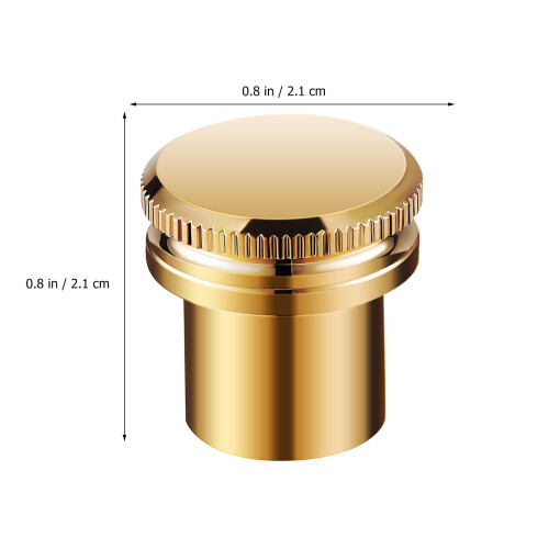 2Pz in Rame Dorato Protezione Cavi Microfono Gold 1