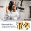 2Pz in Rame Dorato Protezione Cavi Microfono Gold 4