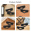 4Pièces Accessoires Noir Pour Compter Scores Hockey De Table 5