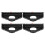 4Pièces Accessoires Noir Pour Compter Scores Hockey De Table 7