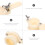 3Pièces Accessoires Apiculture Porte- Pratique Durable ABS 3