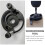 1Ensemble Guide Perçage Droit Aluminium Noir Outil Menuiserie Maison 4