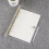 A6 PVC Glitter Ringmap Transparante Metalen Office Binder 3