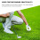 5Pièces Marqueurs Ronds De De Golf Argenté Résistants 4