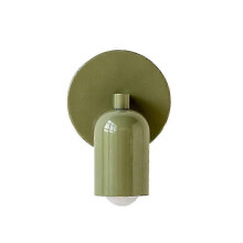 (Green) Colorful Nordic Wall Mounted Lamp for Bedroom Hallway Hotel Decoration Sconce Light Background Modern Led Lighting E27,B