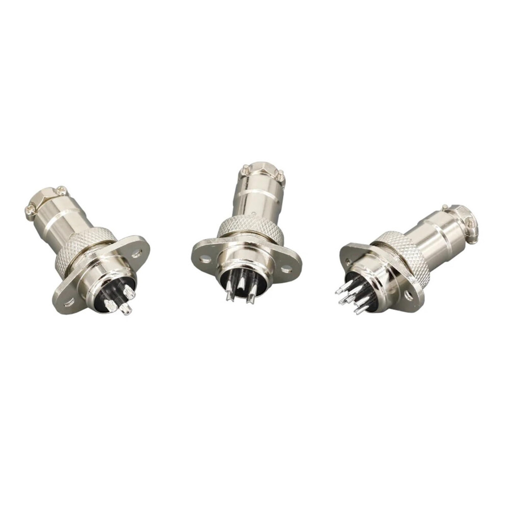 Gx16 Aviation Connector 9 Pin 16Mm Rhombus Flange Seat Df16 Series Socket Plug For Secure Panel Mounting 9073542796930
