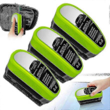 Clear Vision Glass Cleaner 2025 Oil Film Cleaning Brush for Car Windows, Automotive Window Cleaning Tool, 3-Pack