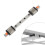 MGN12C 200mm Steel Linear Guide Rail 2pcs 2.84kN 1