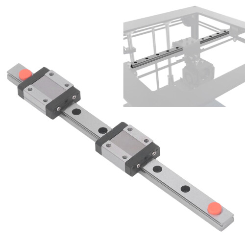 MGN12C Linear Guide Rail Kit, 100mm, 2 Sliders 1