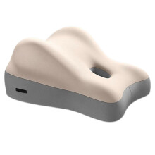 (Beige Gray) Couples Butt Cushion Ergonomic Hip Cushion for Couples for Tailbone Pain Relief