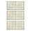 3X Cutting Ruler Multi-Purpose Patchwork Cloth Quilt Ruler Diy Garment Design Drawing Cutting  Ruler 30 X 15Cm 1