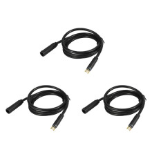 3pcs 130cm 9 Pin Conversion Motor Wire Female to Male Connector Waterproof Motor Extension Cable Motor Cables for BAFANG