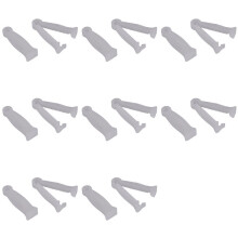 800 Pcs Pig Disposable Umbilical Cord Clip Clamps Hemostatic Disposable Clips Farm Animals Livestock Pig Equipment