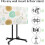 Stretchable TV Dust Cover Protector for 32‑65 Inch Smart TV, Elastic Polyester Dustproof Fabric 2
