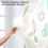 Stretchable TV Dust Cover Protector for 32‑65 Inch Smart TV, Elastic Polyester Dustproof Fabric 3