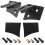 2X LED Light Windshield Mount Brackets for   TJ 1987-2006 W/Screw 4