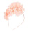 Delicate Beaded Flower Headband Decorative Great for Bride-Pink 1