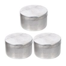 3Pièces Supports De Pesée Aluminium Pratiques Pour Expériences