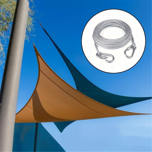 2mm Thick Plastic Coated Steel Wire Heavy Duty Cable Wire-20M 2