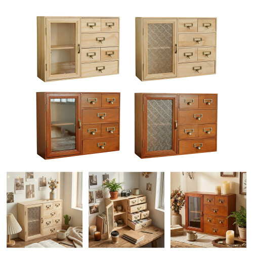 Moderner Teetassenhalter aus Holz mit elegantem Design und-C 2
