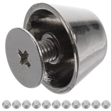 12Pz Borchie in Metallo Argento Per Borse E Progetti DIY