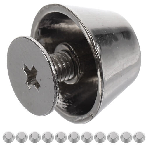 12Pz Borchie in Metallo Argento Per Borse E Progetti DIY