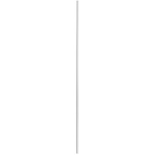 2Pz Kit Binario Scorrimento Finestra Metallo Silenzioso Argento