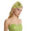 Luxurious Polyester Fabric Hair Accessory Decors for-Green 6