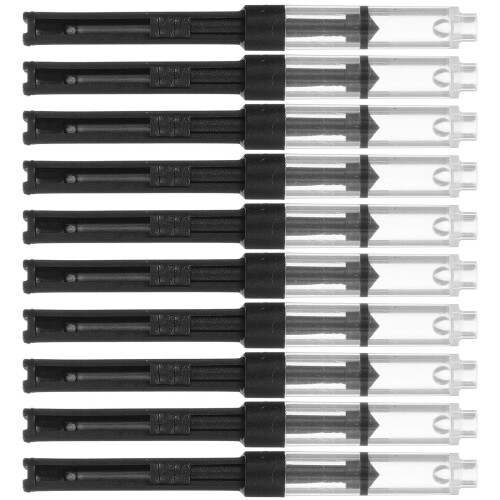 10Pz Set Convertitori Inchiostro Riutilizzabili Per Penne Misti