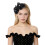 Luxurious Polyester Fabric Hair Accessory Decors for-Green 7