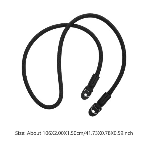 Tracolla Elastico Spalla Per Fotocamera Materiale Nero 1