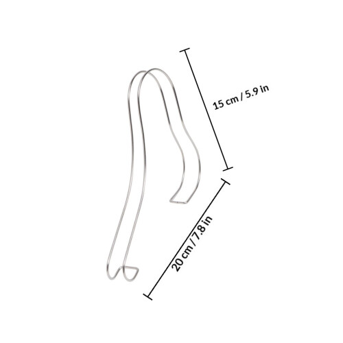 3Pièces Présentoir Talons Hauts Argenté Support Durable Élégant 1
