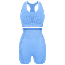 1Set Set Palestra Due Pezzi Nylon Traspirante Comfort