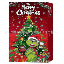(Christmas Grinch Blind Box E) 2025 Christmas Advent Blind Box 24pcs Surprise Christmas Gift