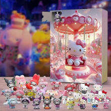 (Sanrio B) 2025 Christmas Advent Blind Box 24pcs Surprise Christmas Gift
