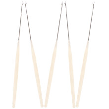 5Pz Ago Per Perline Beige in Strumento Per Fai Da Te