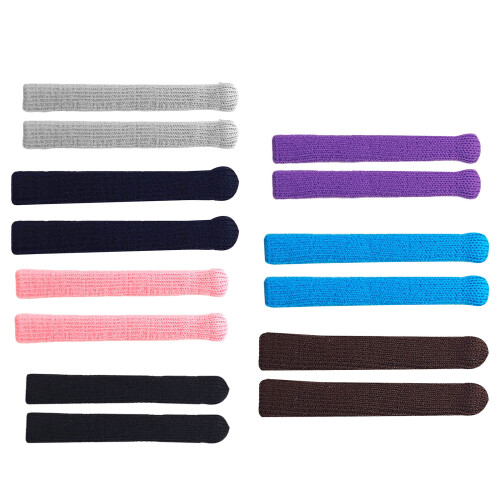 10Pairs Practical Knitted Eyewears Leg Protectors for-Pink 1