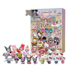 (Upgraded Sanrio) 2025 Christmas Advent Blind Box 24pcs Surprise Christmas Gift