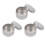 3Pièces Supports De Pesée Aluminium Pratiques Pour Expériences 7