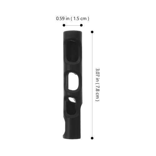 Accessorio Archetto Violino Correttore Di Postura Gomma Nero 1