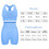 1Set Set Palestra Due Pezzi Nylon Traspirante Comfort 2